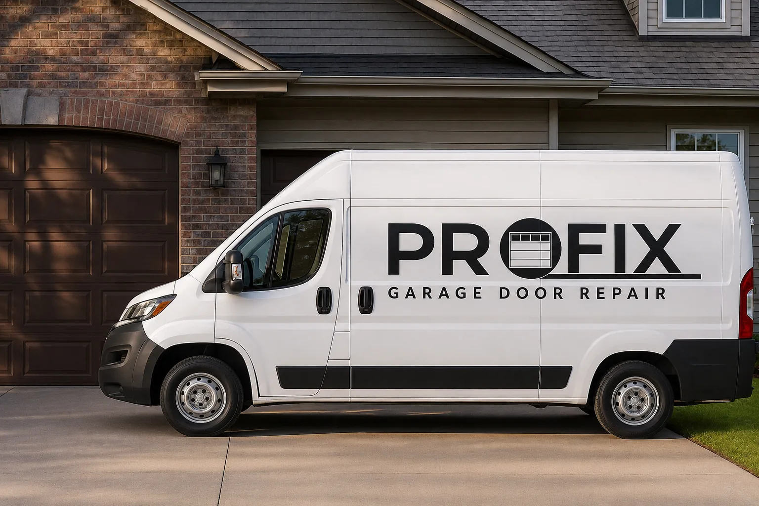 Profix Garage Door Repair service van - Call Now 24/7