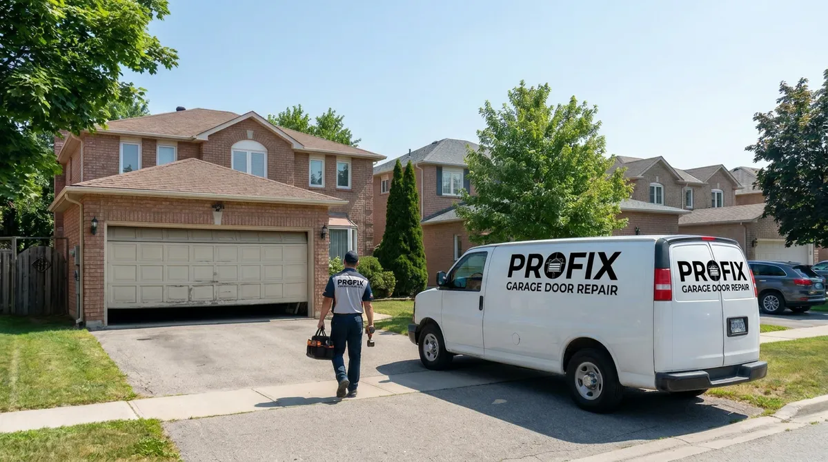 Garage Door Moving Slowly or Unevenly in Woodbridge