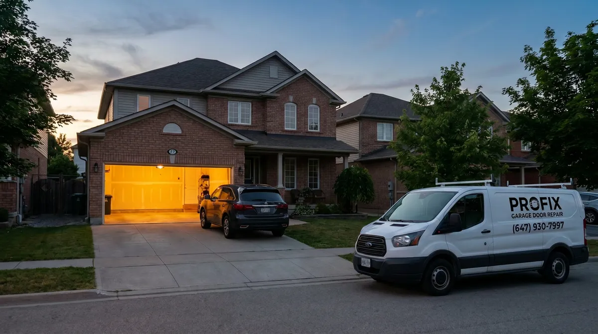 Garage Door Stuck Open in Maple? How to Secure Your Home Fast