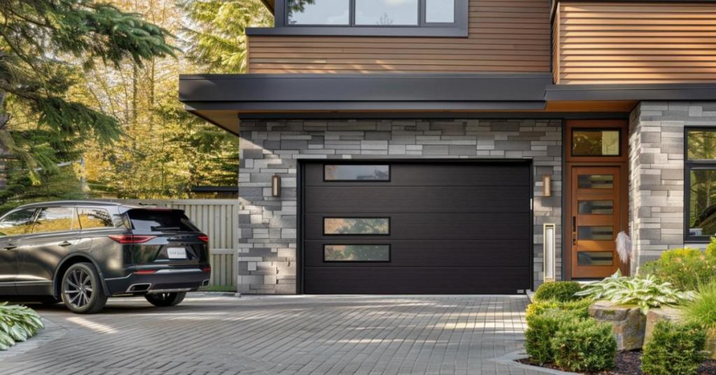 New Sectional Garage Door