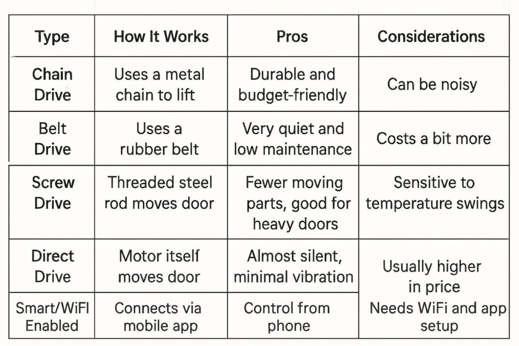 Garage door openers Profix